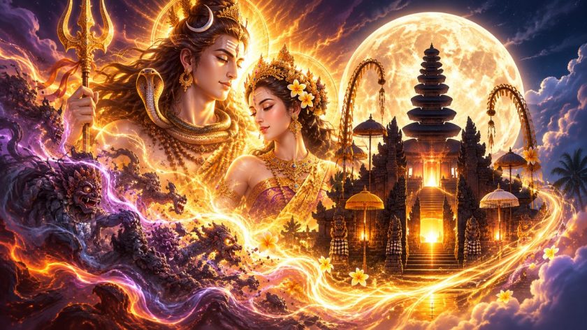 Ilustrasi Purnama dan Tilem untuk Melaspas Pelinggih - Lontar Wariga dan Purwa Bhumi Kamulan